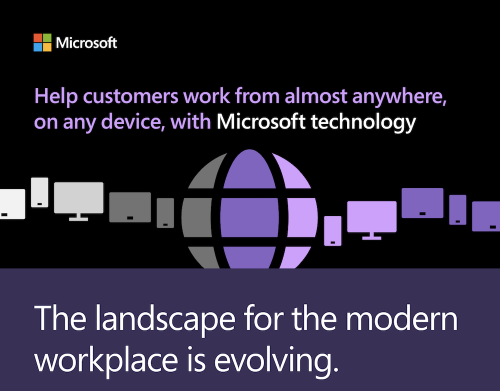 Read more about the article Help customers work from almost anywhere, on any device, with Microsoft technology
