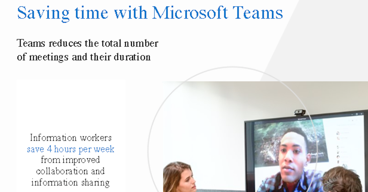 Read more about the article Saving time with Microsoft Teams