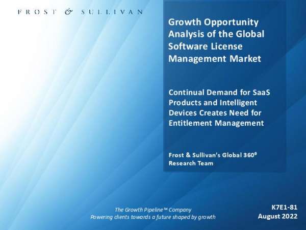Read more about the article Growth Opportunity Analysis of the Global Software License Management Market